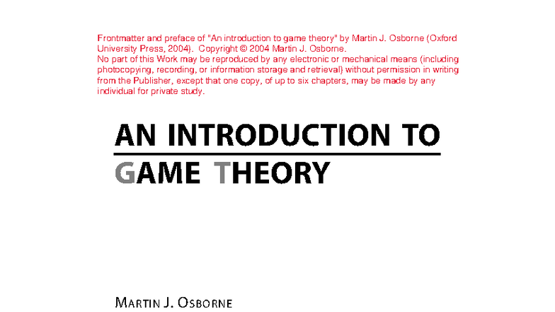 Igt: Frontmatter and Preface of 