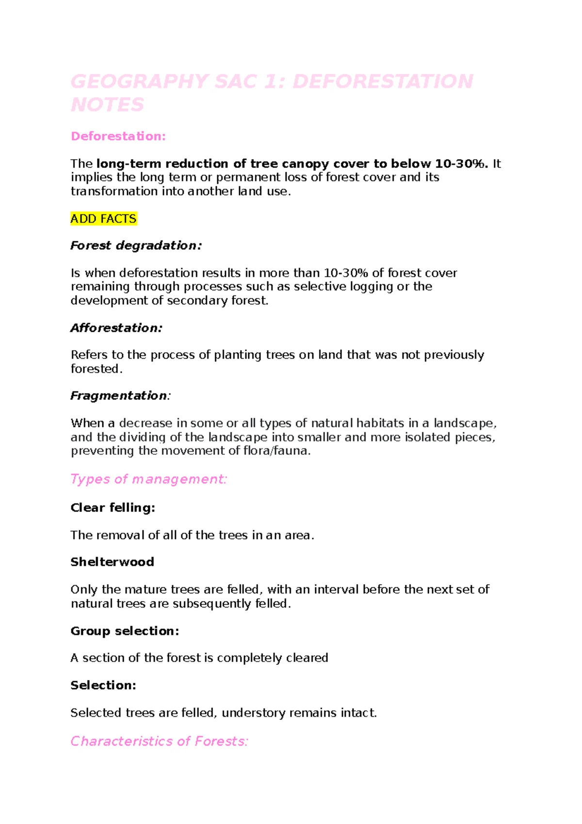 2019 VCE Geography Practice Exam - Key Concepts and Questions - Studocu
