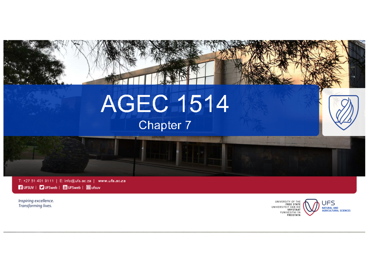 AGEC 1514 Chapter 7-9 notes on imperfect competition and elasticity ...
