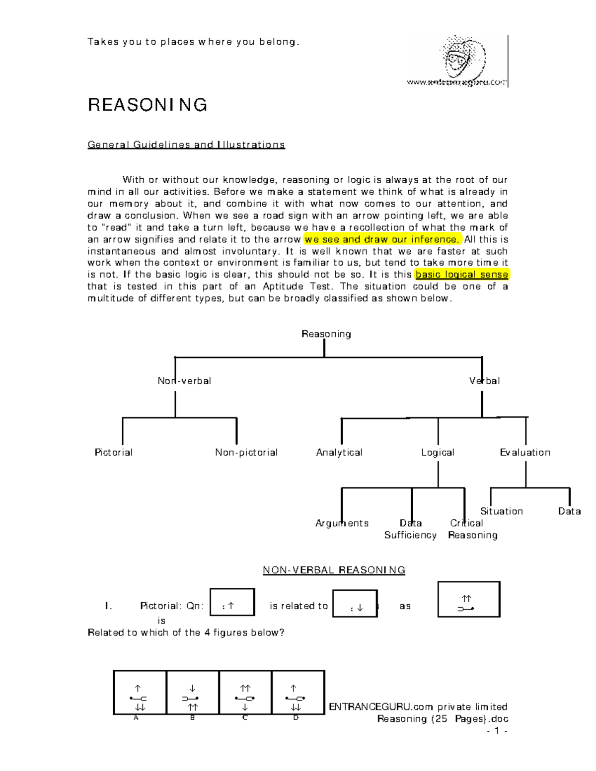 Reasoning Q&A - Mathematics Aptitude Notes (25 Pages) - Studocu