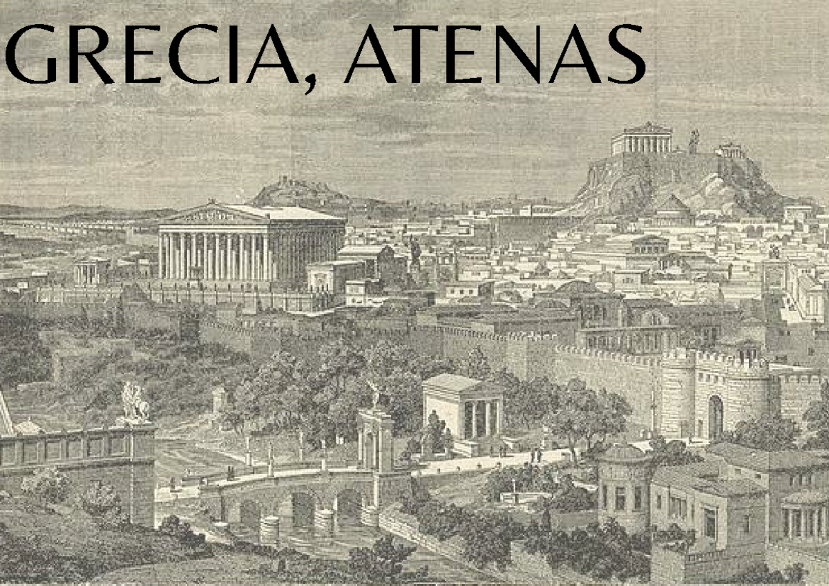 ATENAS APUNTE HISTORIA: Etapas y Mitos de la Ciudad (GRECIA) - Studocu