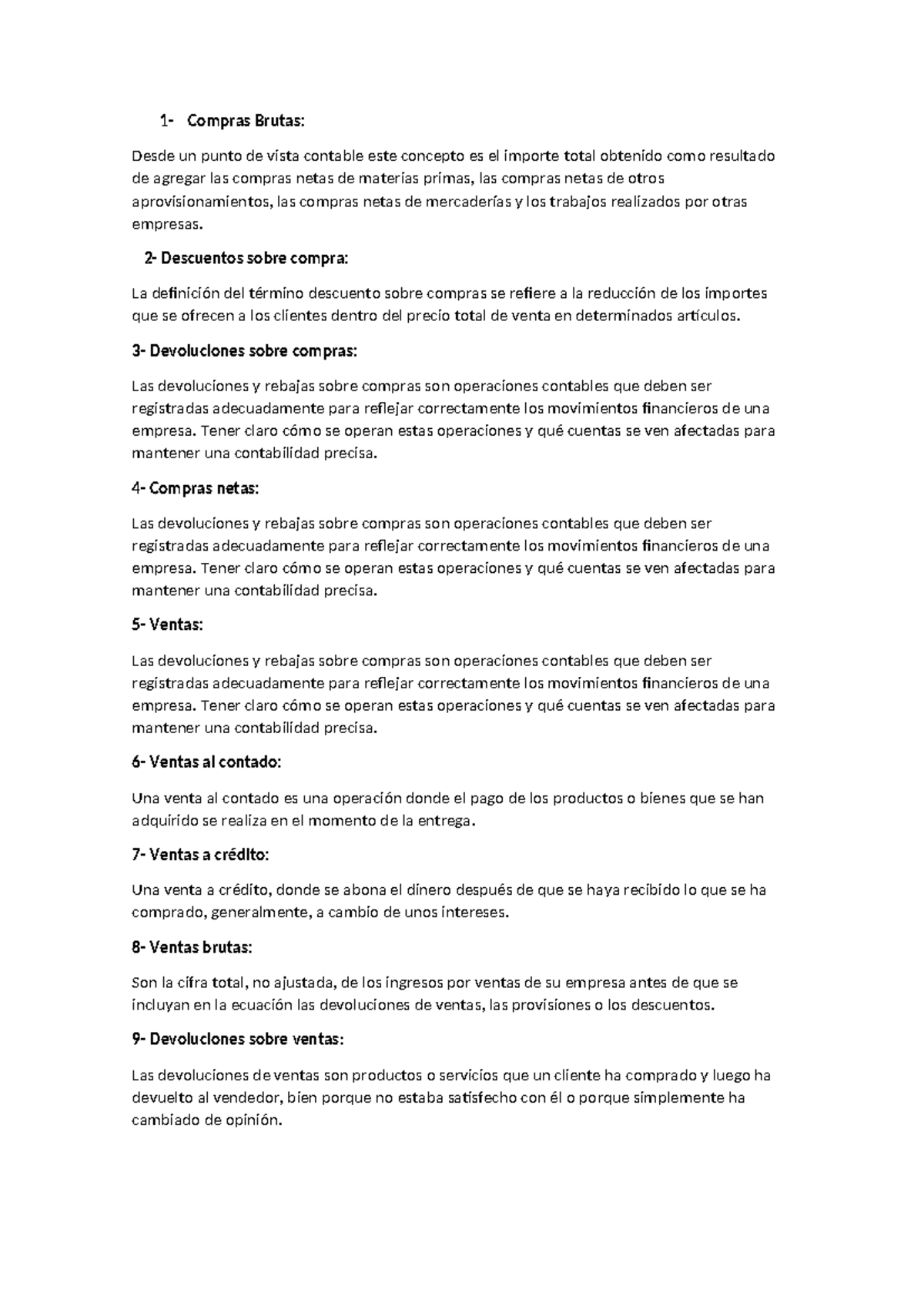 Compras Brutas y Ventas: Conceptos Clave en Contabilidad Financiera ...