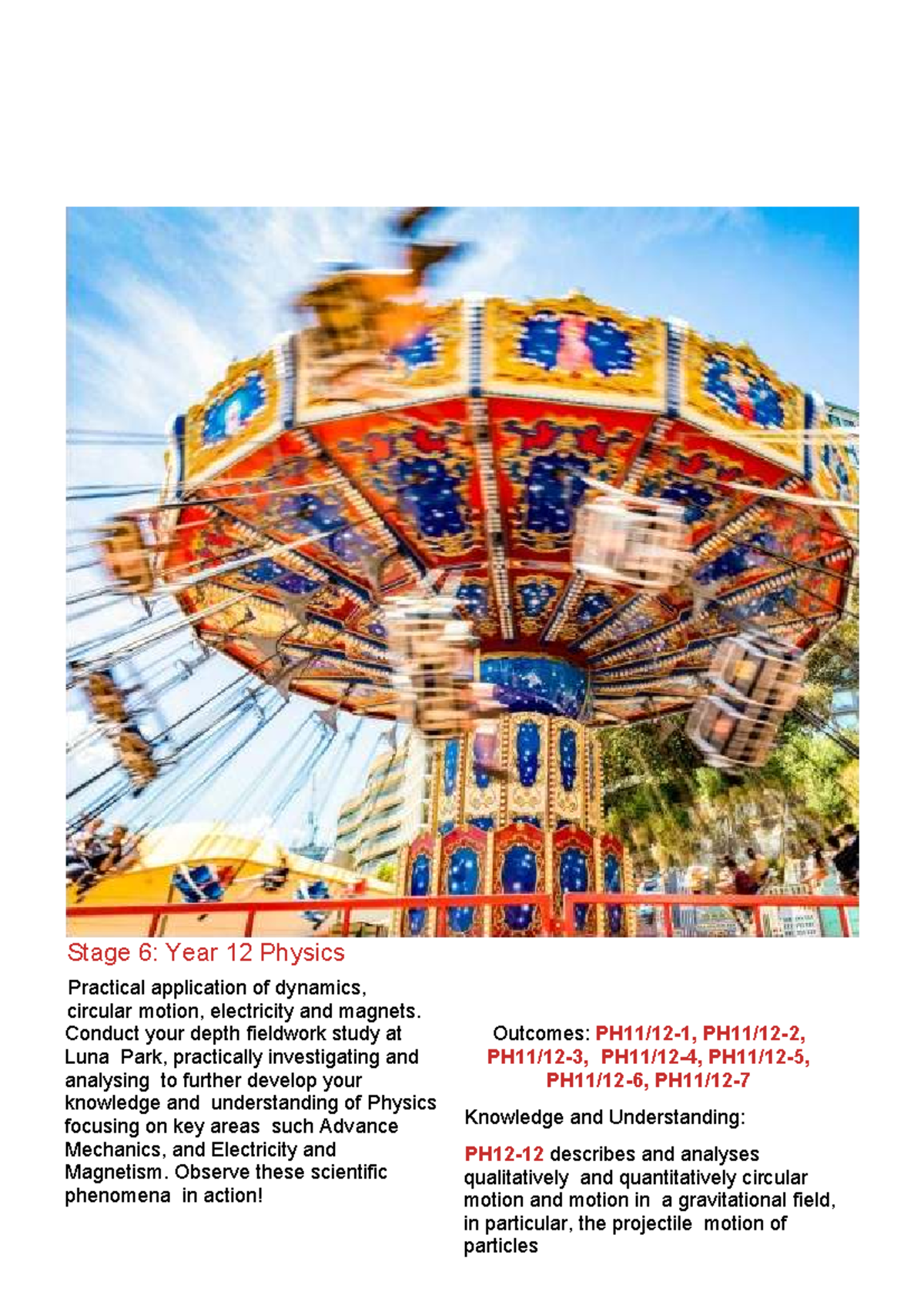 Learning Luna Physics Worksheet YR 12: Depth Study on Dynamics & - Studocu