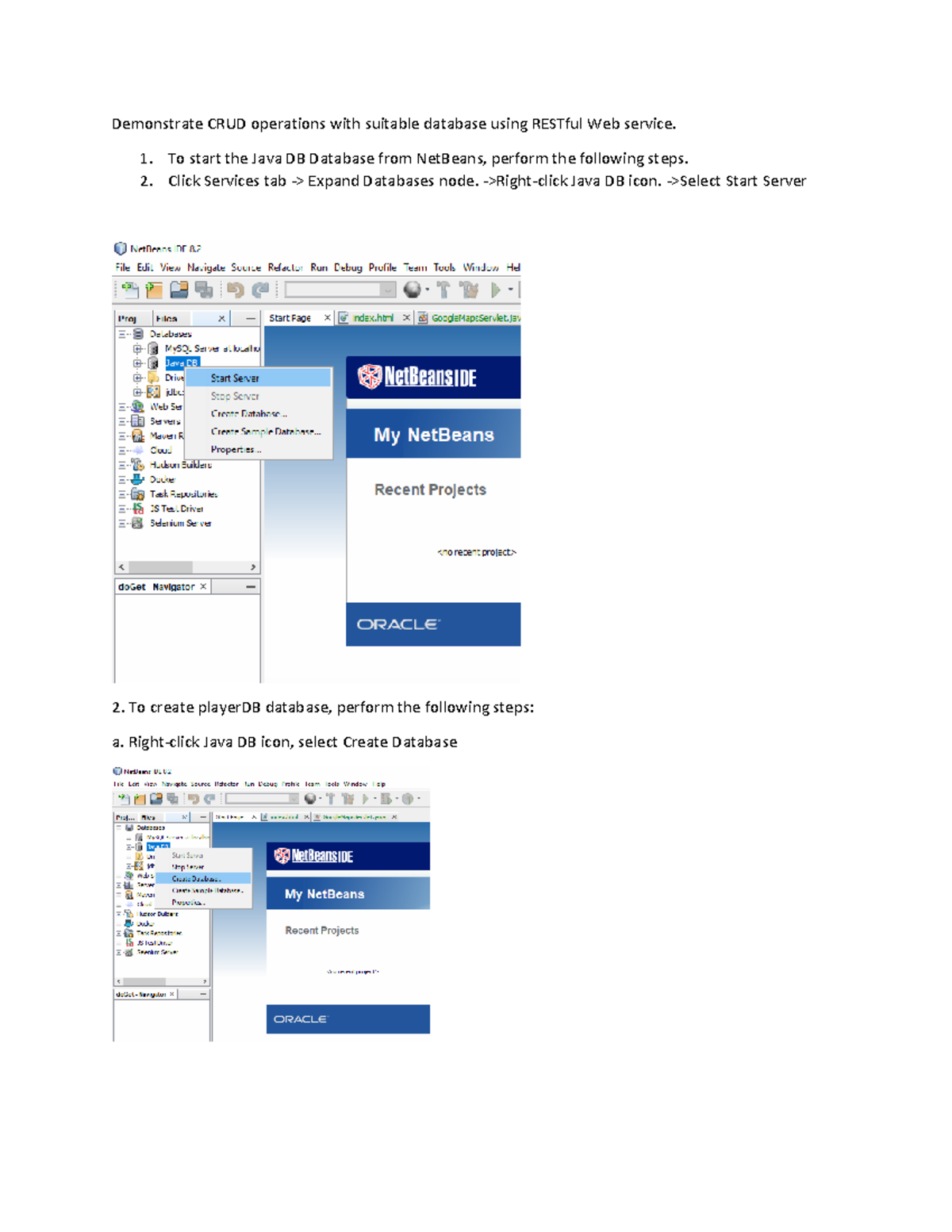 CRUD - Hhjjj - Demonstrate CRUD operations with suitable database using ...