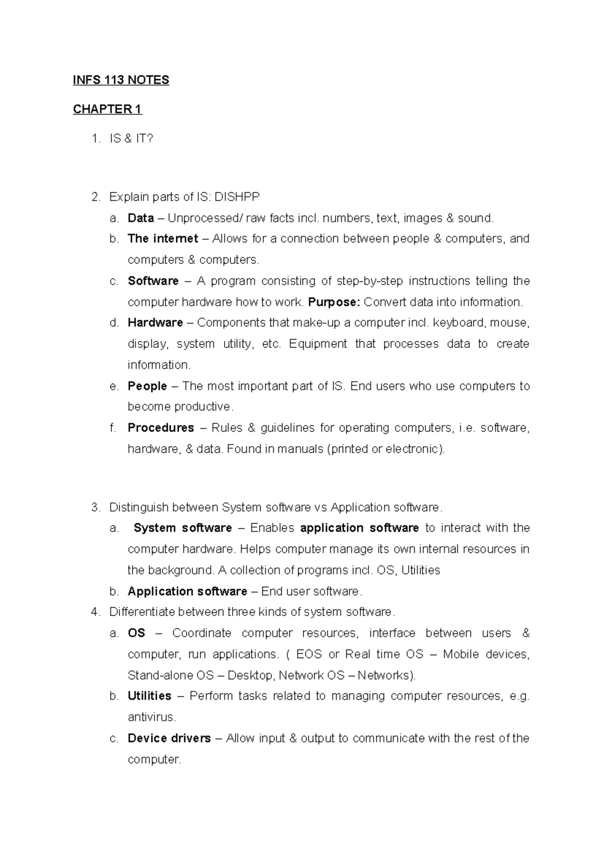 Info Sec Notes 4: Understanding Encryption and Decryption Concepts ...