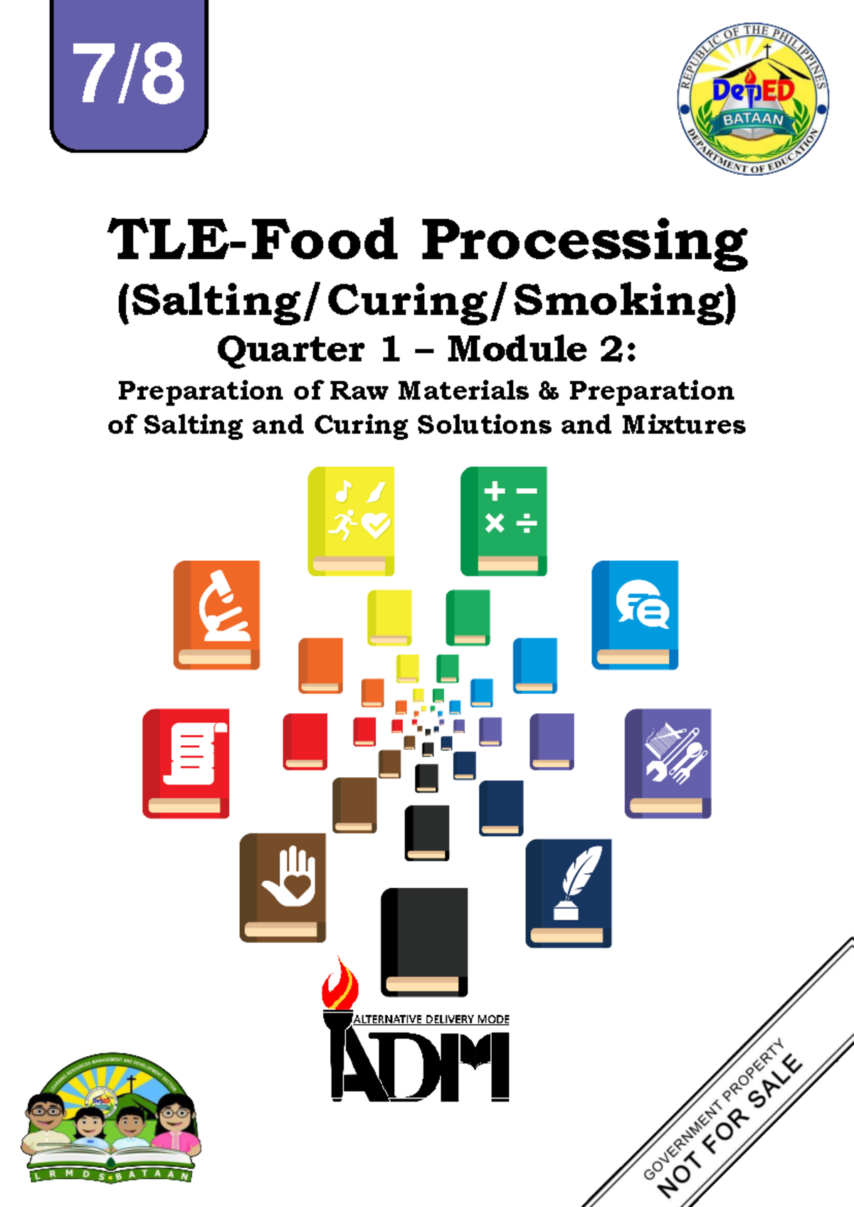 TLE FP-SL7-8 Q1 Mod 2: Salting & Curing Solutions Preparation - Studocu