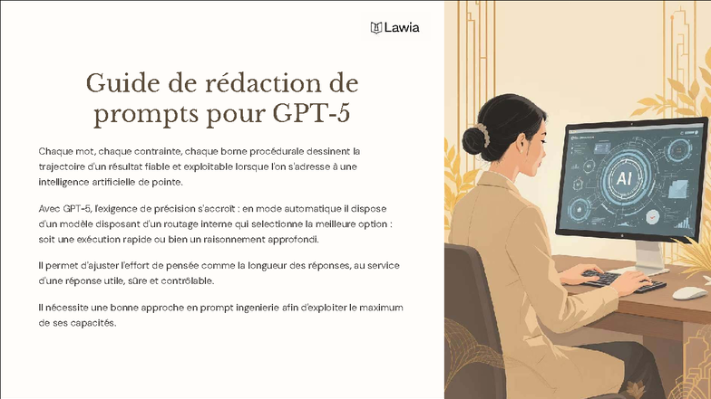Guide de Rédaction de Prompts pour GPT5 : Méthodes et Stratégies - Studocu