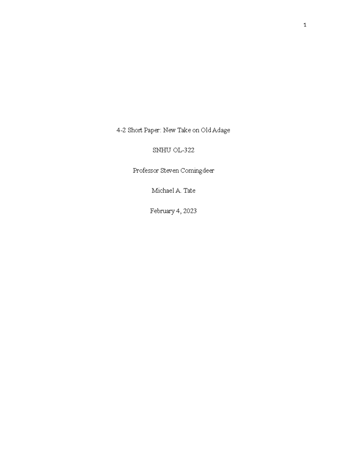 3-2 Short Paper: A Fresh Perspective on Communication Systems - Studocu