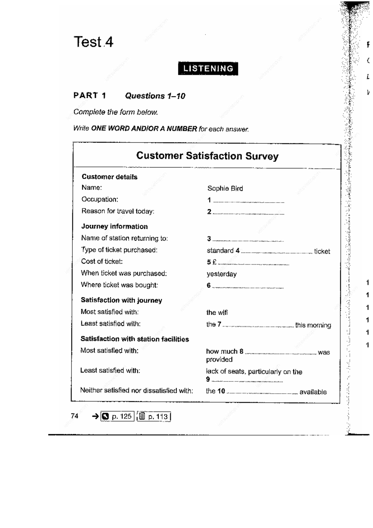 Cambridge IELTS 15 - Academic - Listening Test 4 Questions - Studocu