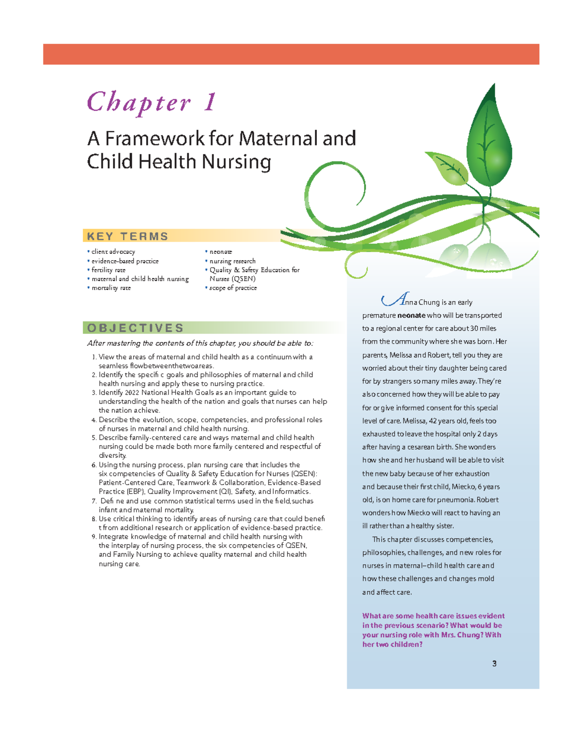 Framework for Maternal and Child Health Nursing: Key Concepts and ...