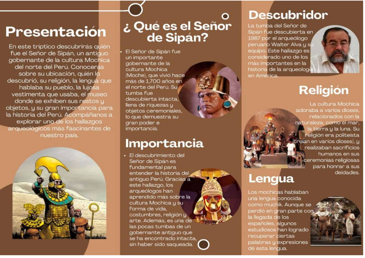 Cultura Mochica y el Descubrimiento del Señor de Sipán - IMPORTANTE - Document Preview