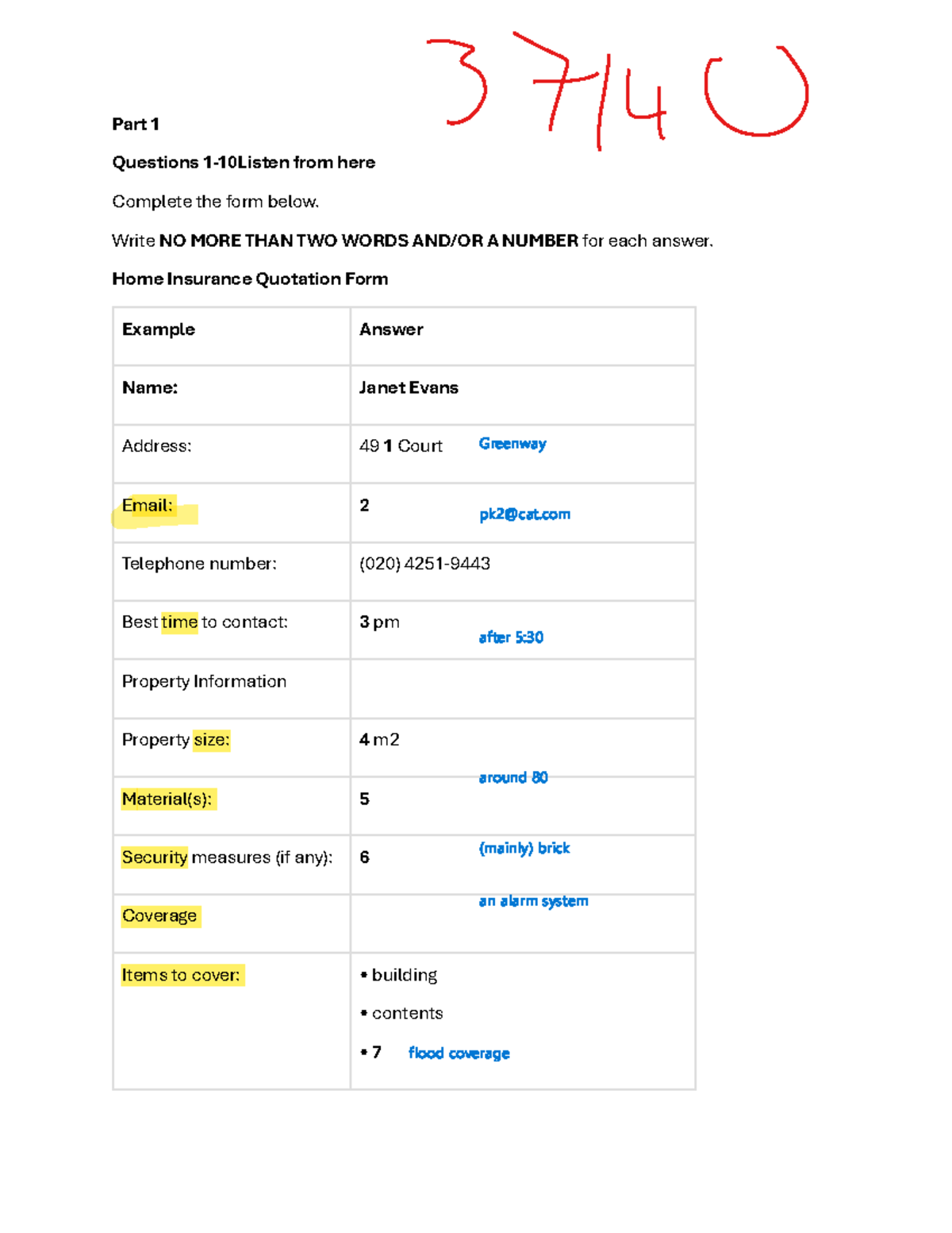 IELTS Mock Test 2024: Listening Test 2 Questions and Answers - Studocu