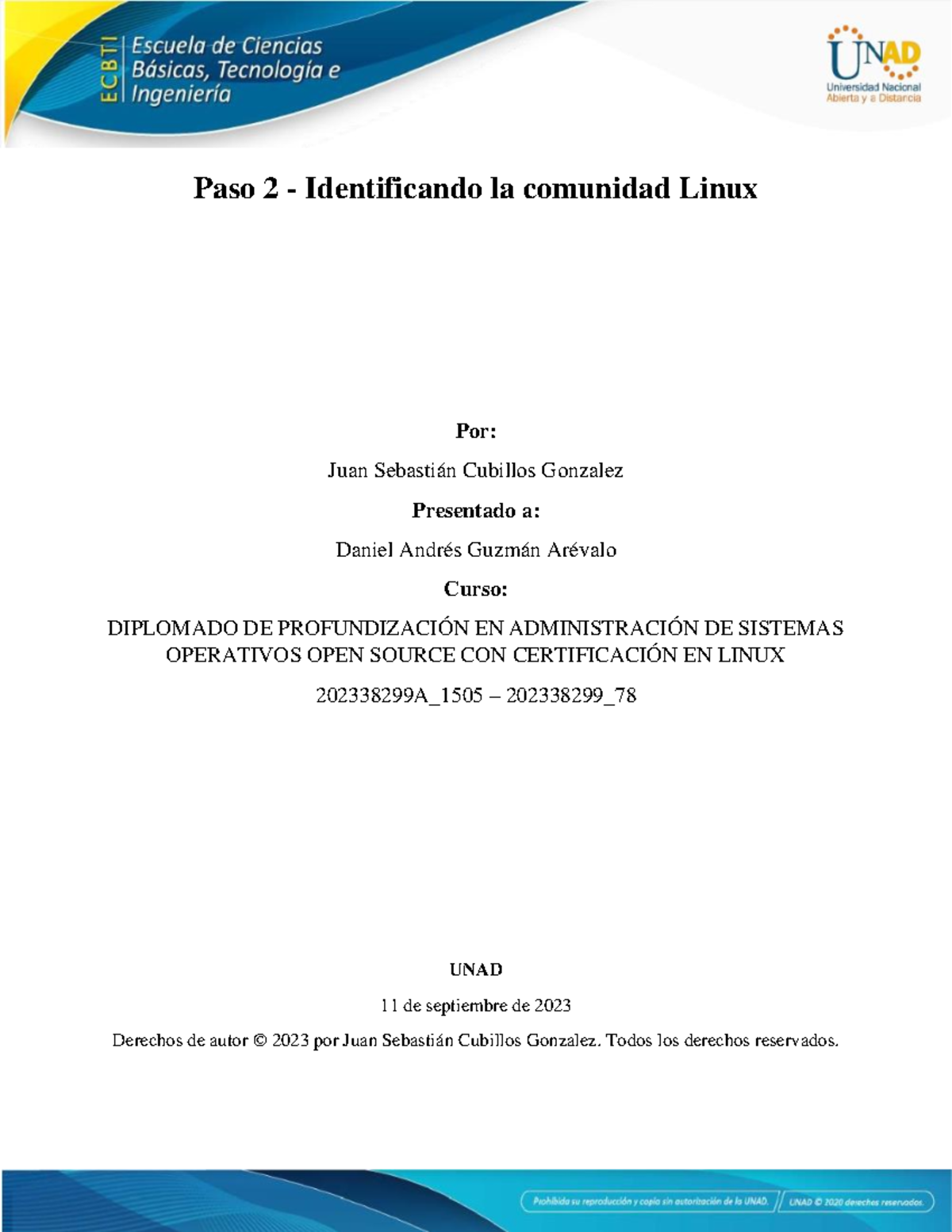 Paso 2 - Identificando la comunidad Linux - Todos los derechos ...