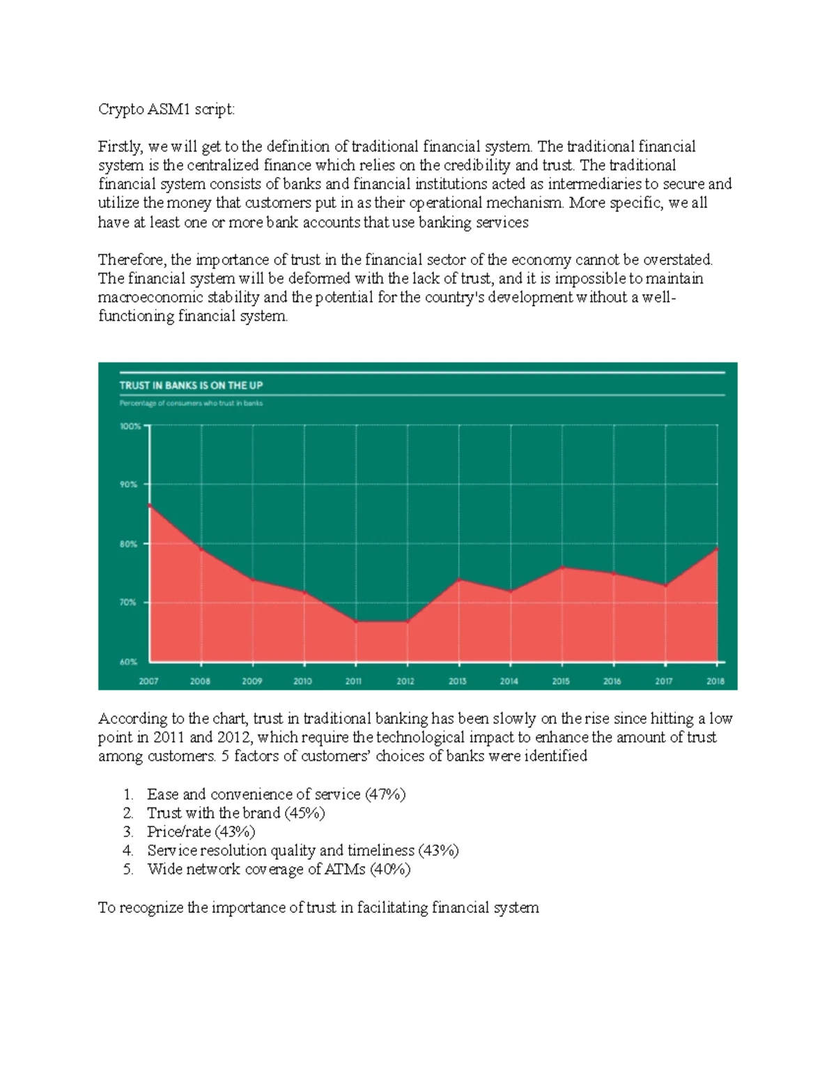 BAFI3250 Final Report on Ethereum Developments and Challenges - Studocu