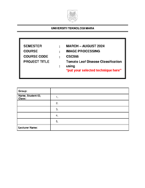 CSC577 Proposal - SUBMISSION OF CSC577 SOFTWARE ENGINEERING SEMESTER ...