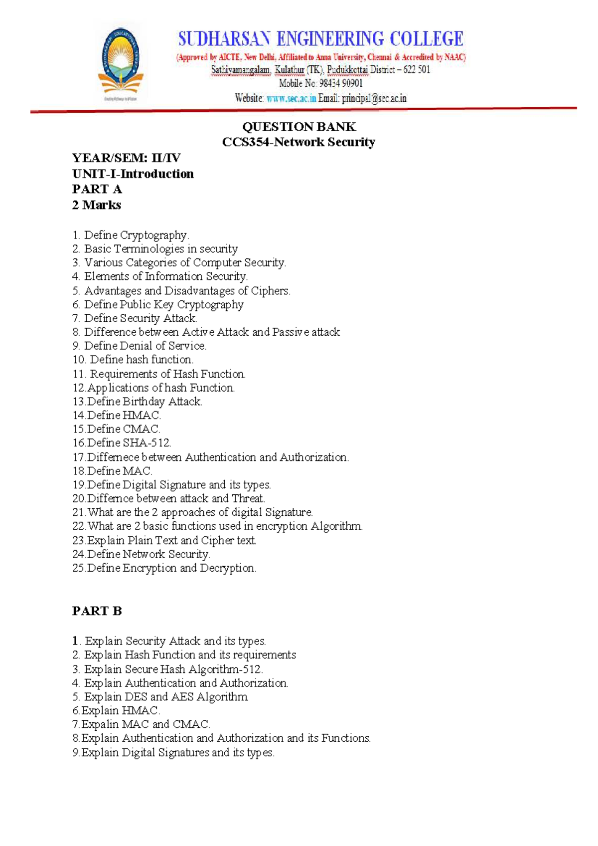 Network Security QB: Comprehensive Question Bank for Security Concepts ...
