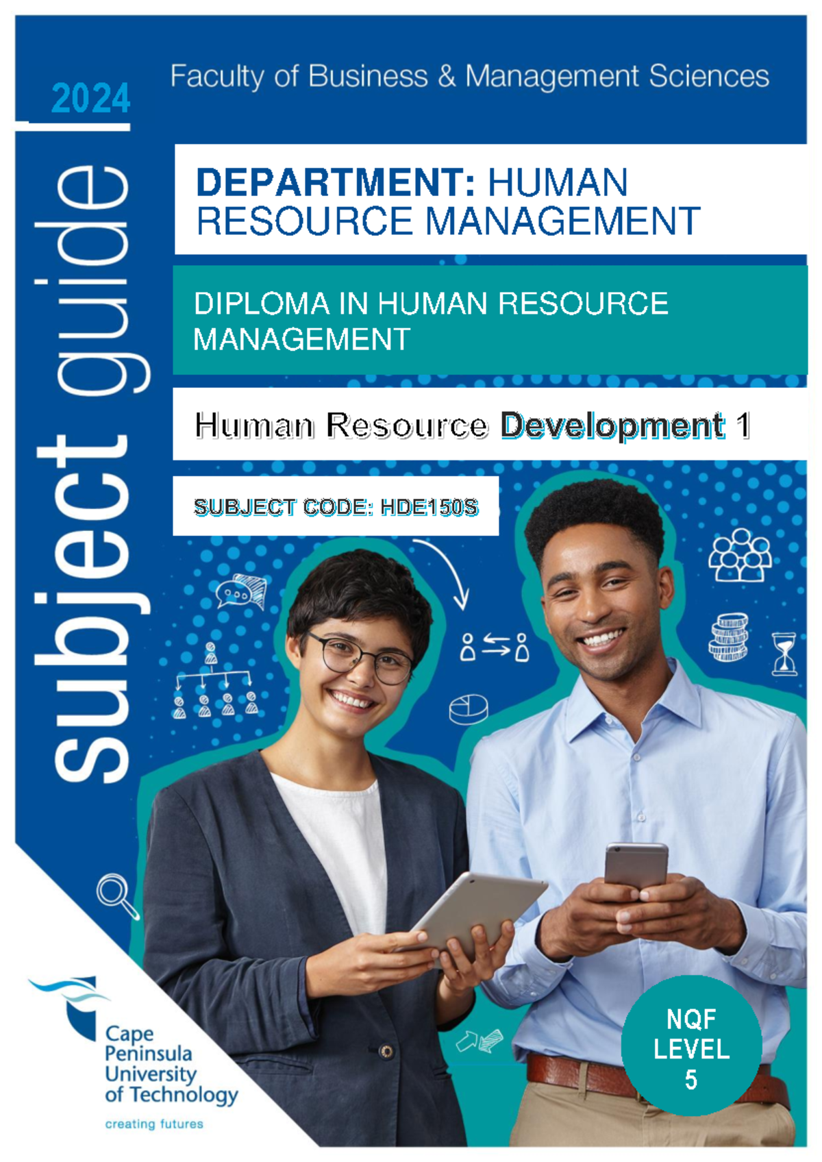 2024 HDE150S Human Resource Development 1 Subject Guide & Overview ...