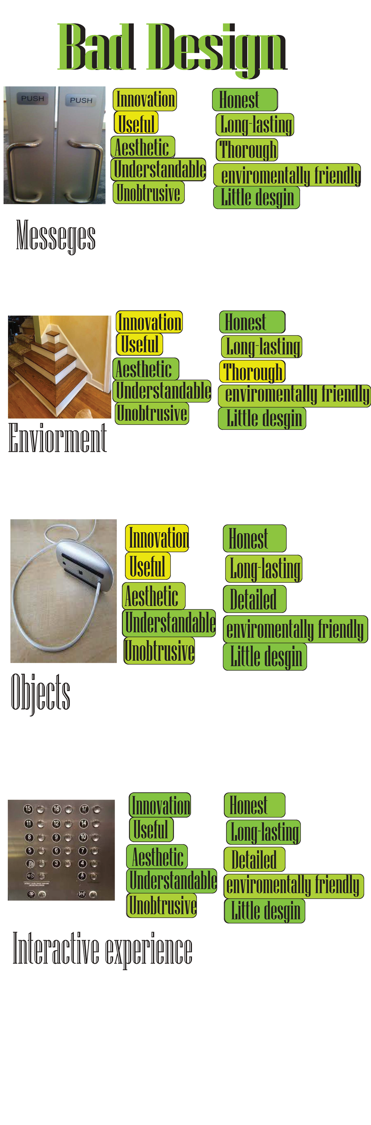 Bad Design poster - Bad Design Innovation Understandable Useful Long ...