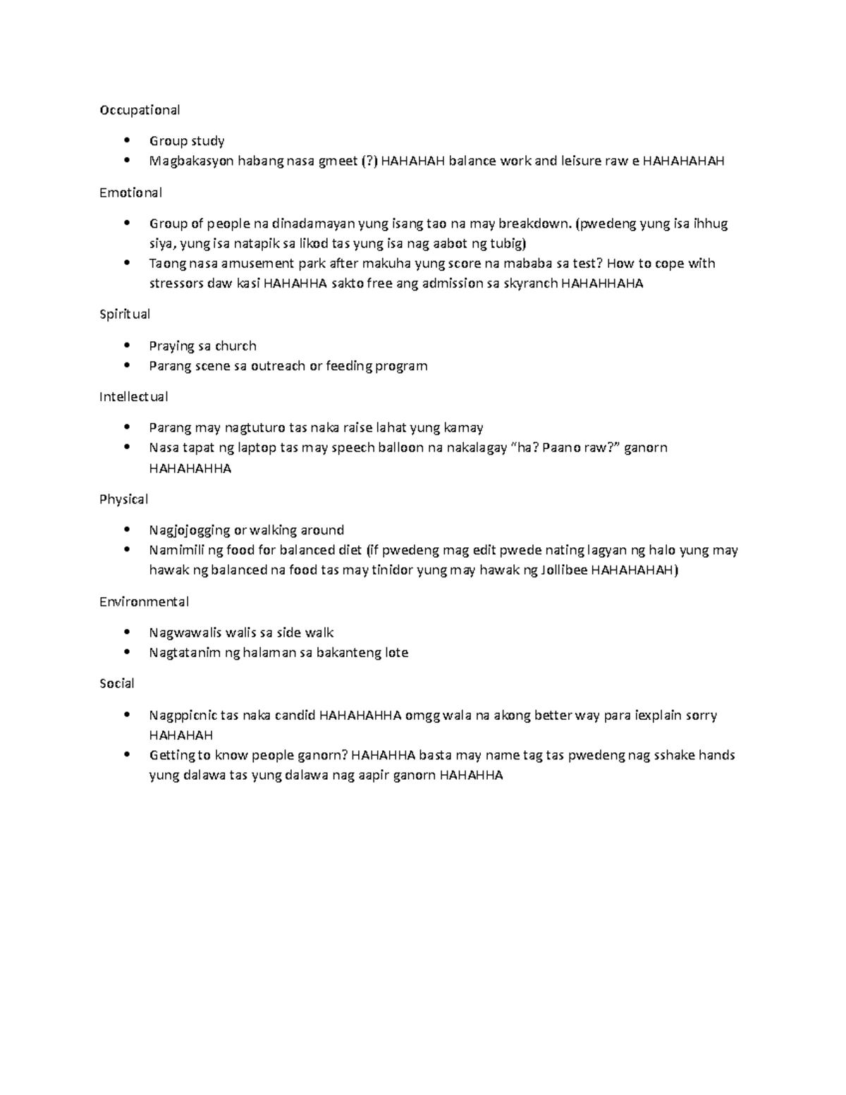 PE Unit 7 Lesson Notes: Outdoor Recreation Overview and Benefits - Studocu