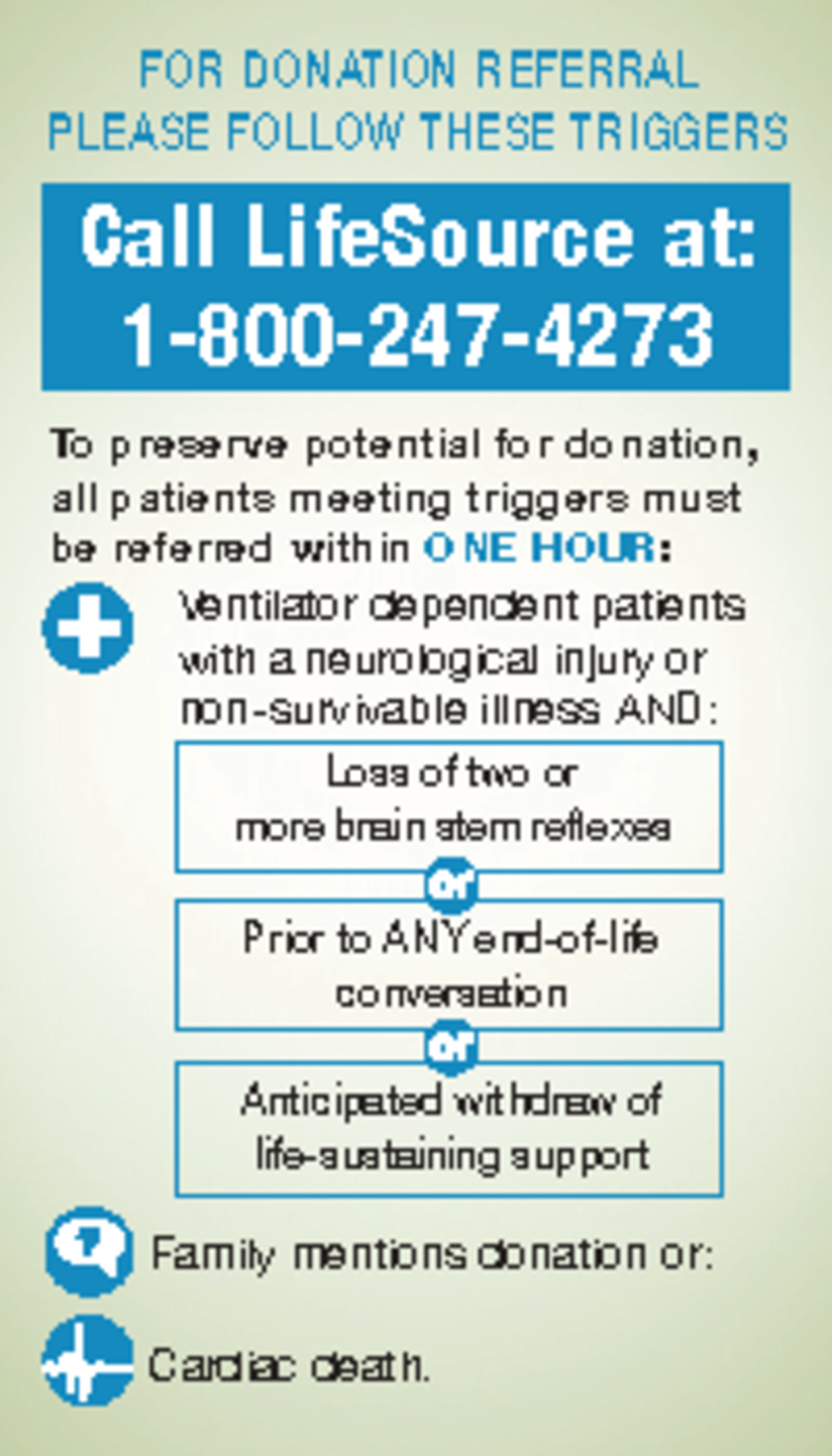 Donation Referral Protocol for Patients Meeting Specific Triggers - To ...