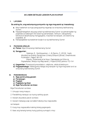 Kindergarten Lesson Plan Week 3 - KINDERGARTEN CATCH UP EDUCATION DAILY ...
