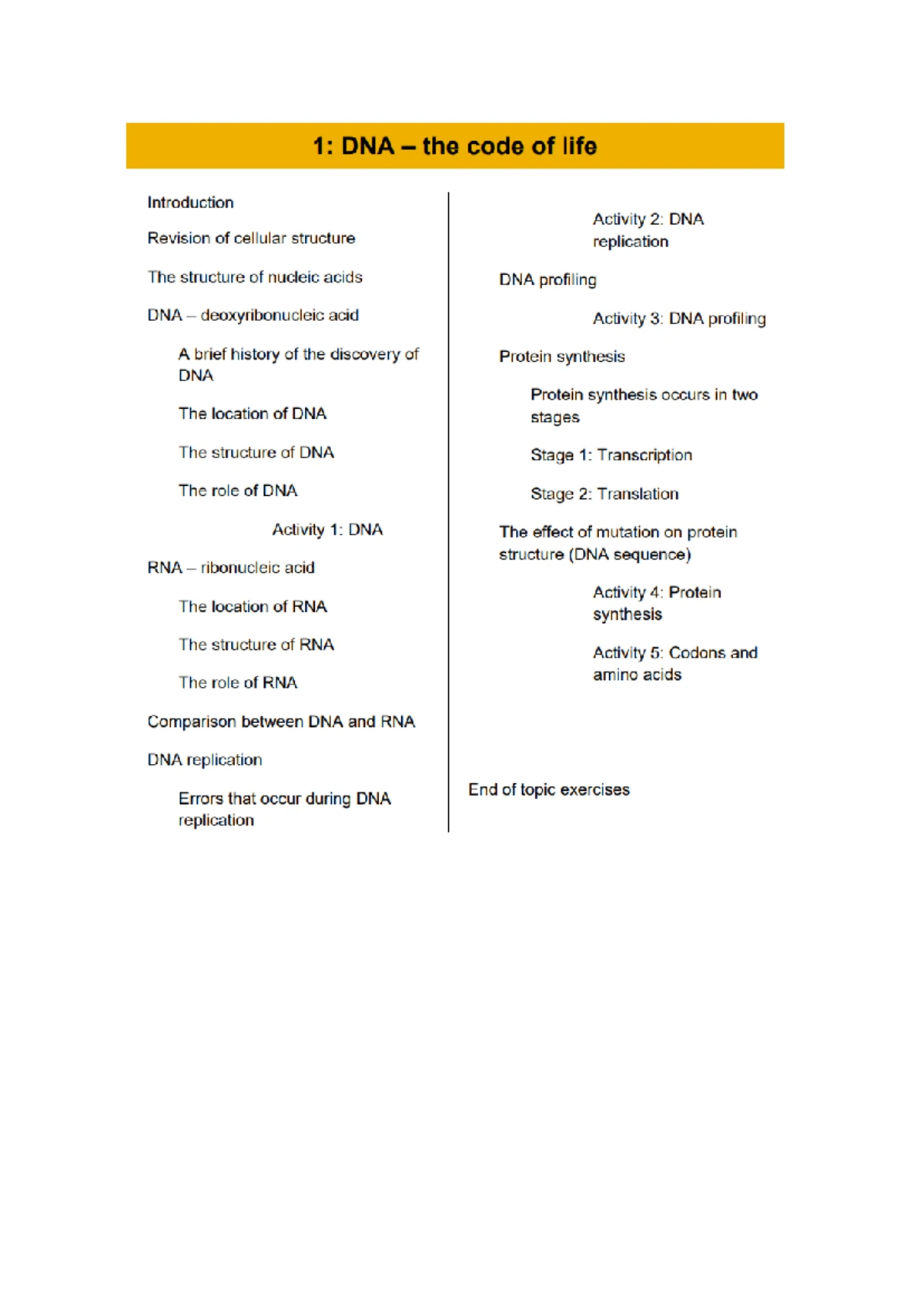 Grade 12 Life Sciences 2025 Annual Teaching Plan (ATP) Term 1 - Studocu
