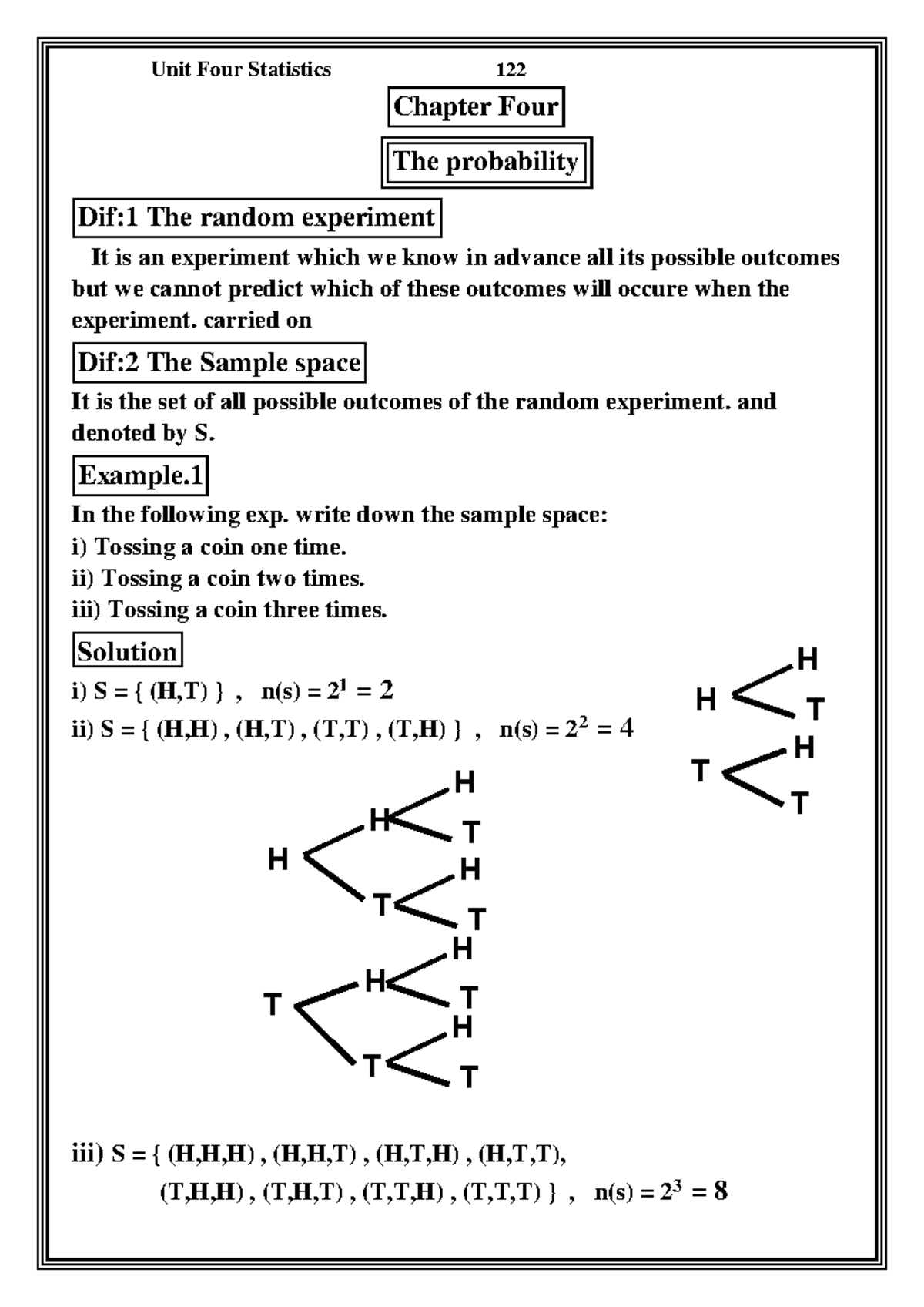 شرح وافى ل The Probability (Unit 4) فى Statistics - الامتحان التعليمى ...