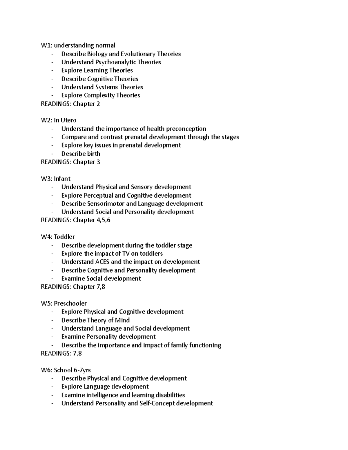 Final Exam - Comprehensive Lecture Notes for Developmental Psychology ...