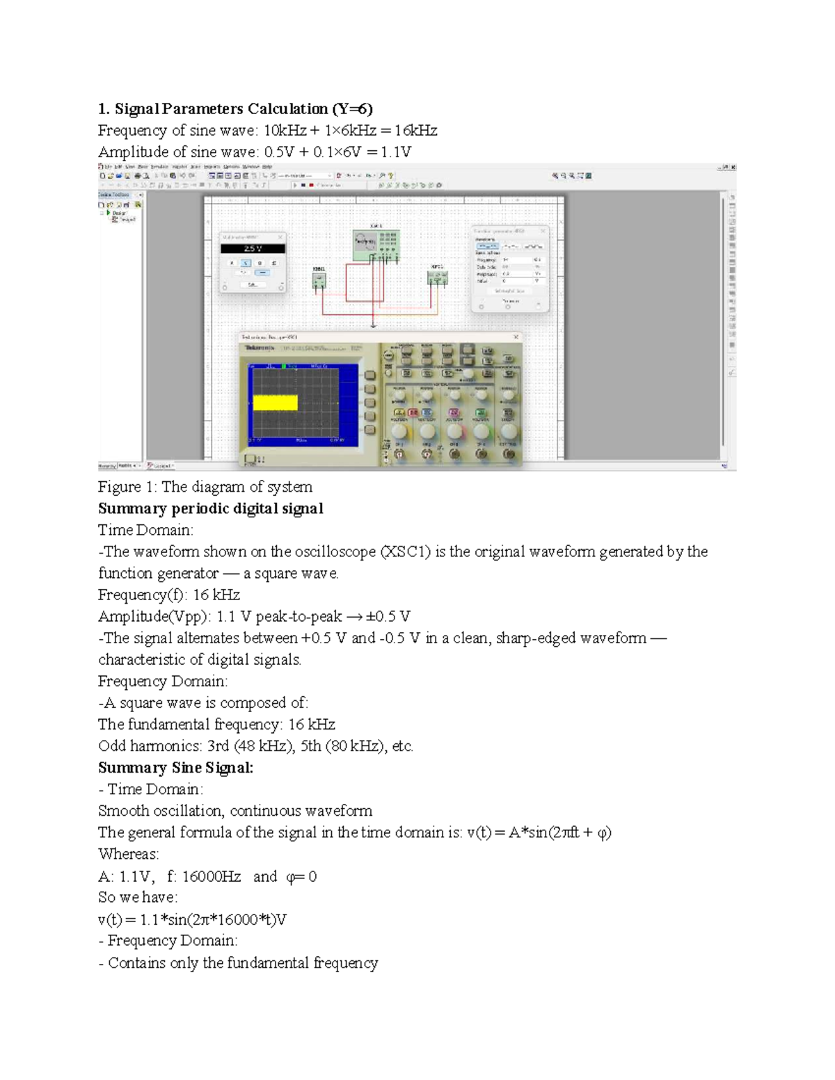 Signal Parameters Calculation for 1 - wgeew: Time & Frequency Analysis ...