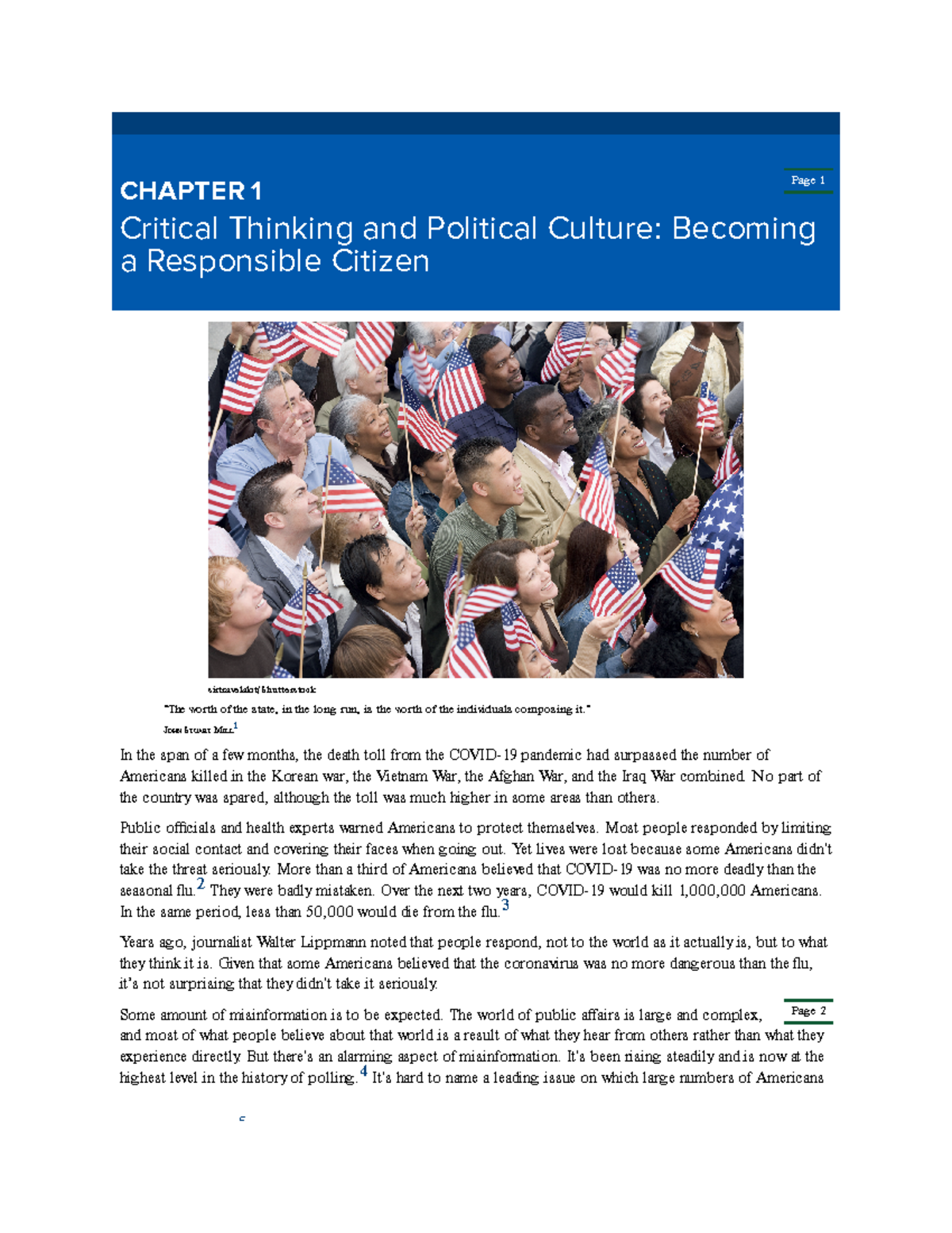 Core Values in American Politics: Liberty, Individualism, Equality ...