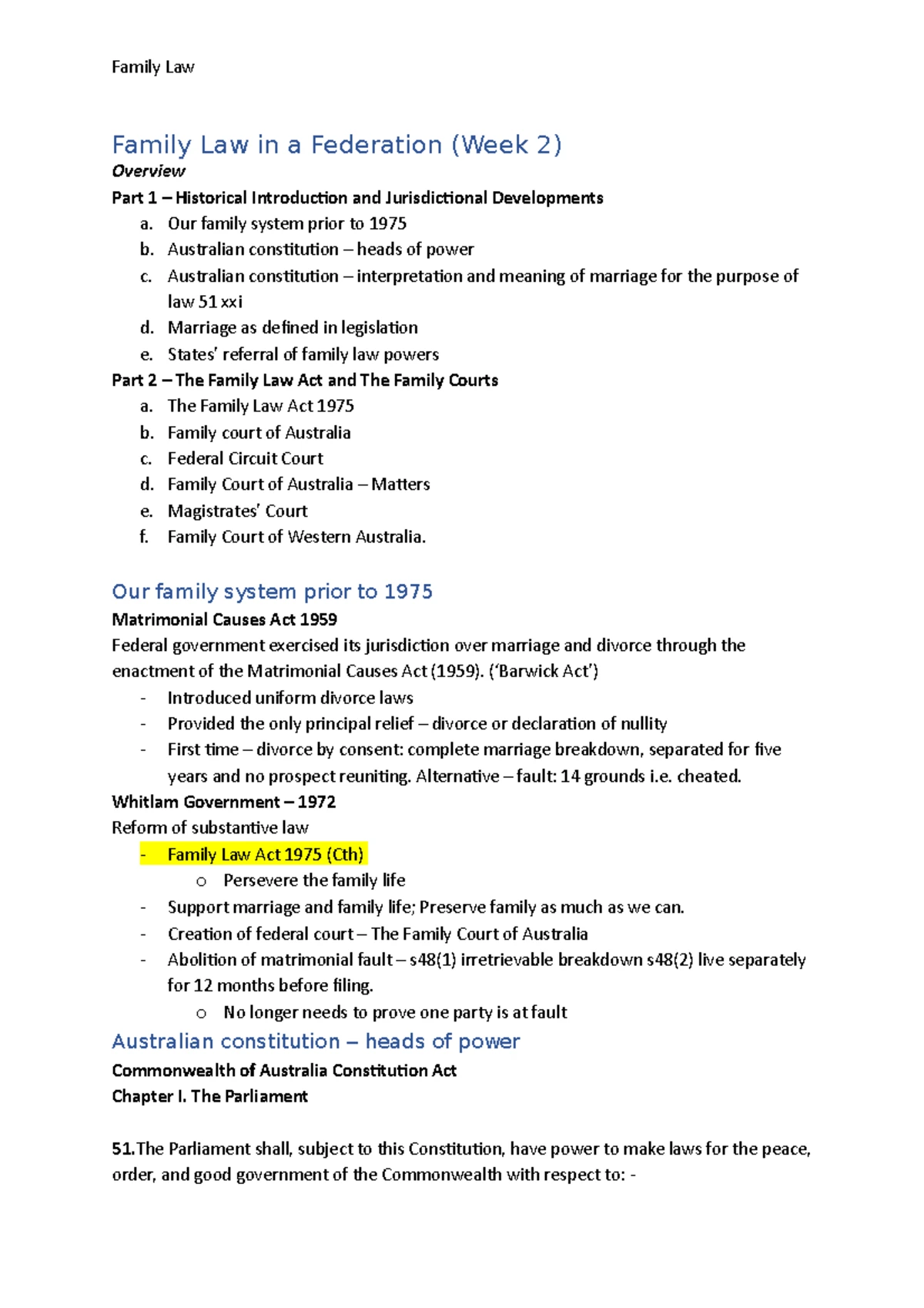 Family Law Exam Notes: Week 5 - Children's Rights & Responsibilities ...