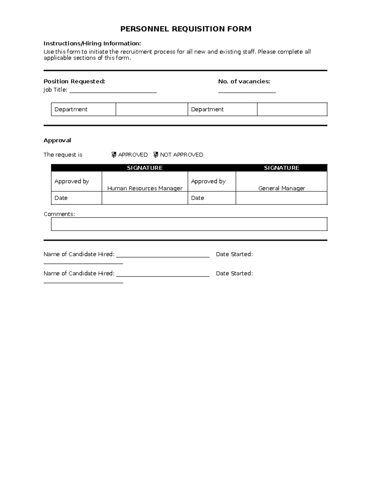 ZPM-FM-229-H Personnel Requisition Form rev 4 - PERSONNEL REQUISITION ...