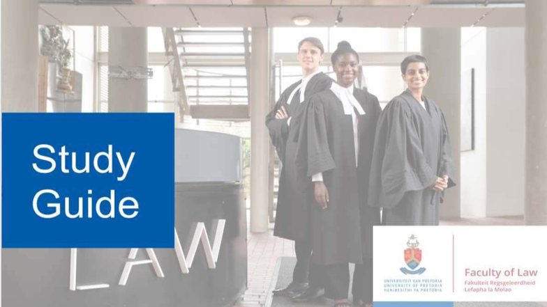 BWR 310 Law of Evidence Study Guide for 2025 Academic Year - Studocu