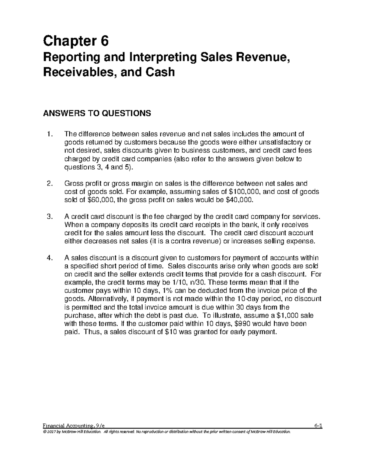 438771854 Financial Accounting 9/e Chapter 6 Solutions Manual - Studocu