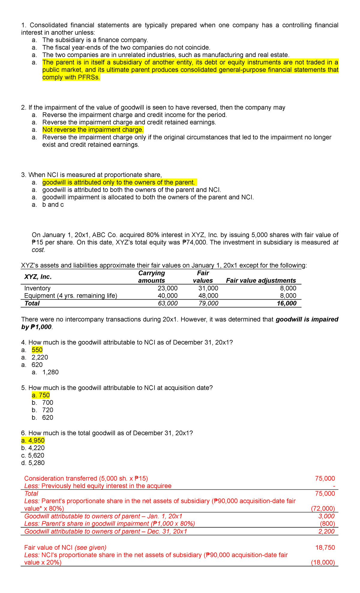 Consolidated Financial Statements Are Typically Prepared When One Company Has P3-exam - go hzhshshshs - Consolidated financial statements are