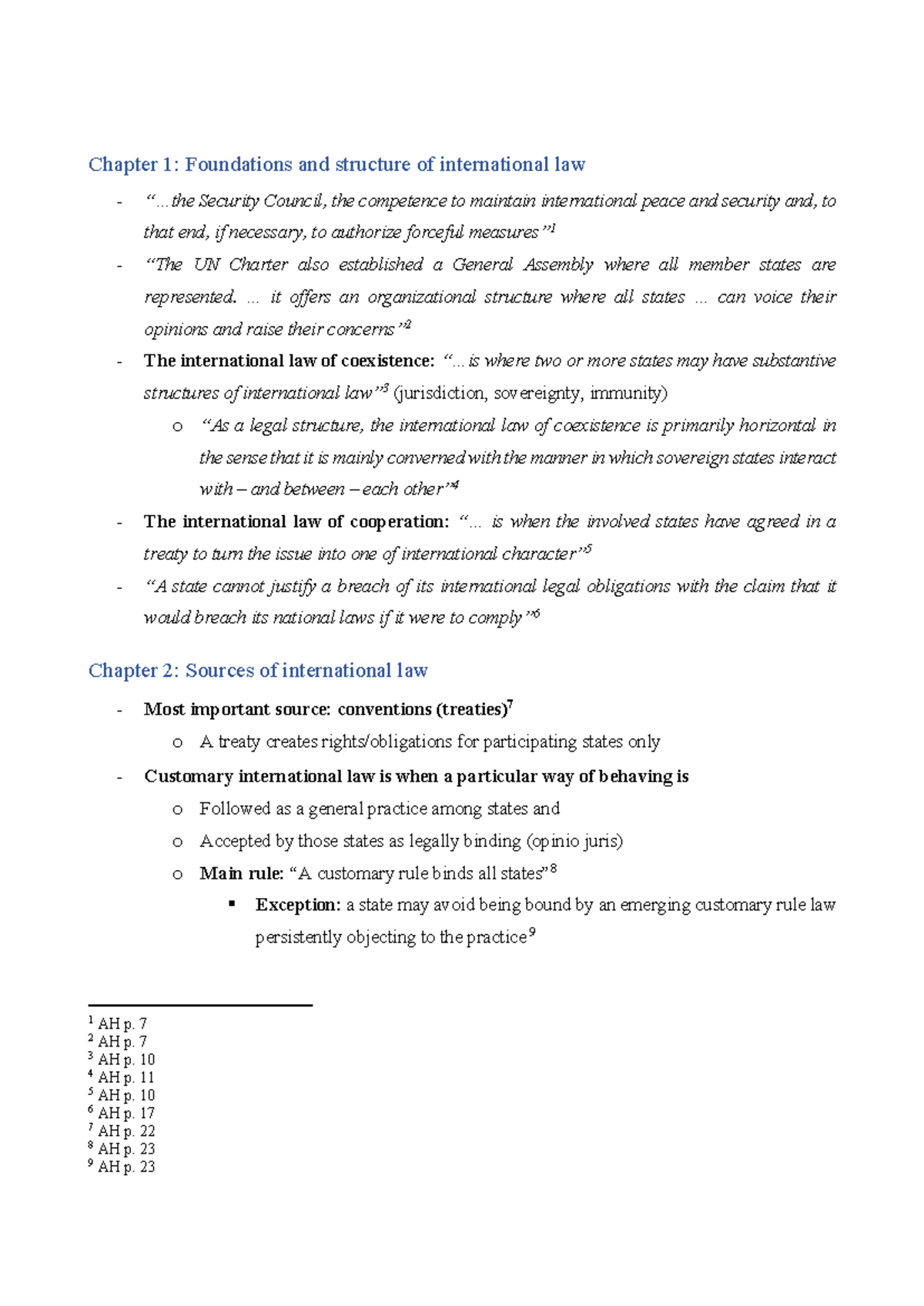 IL Køreplaner: Foundations and Sources of International Law Overview ...