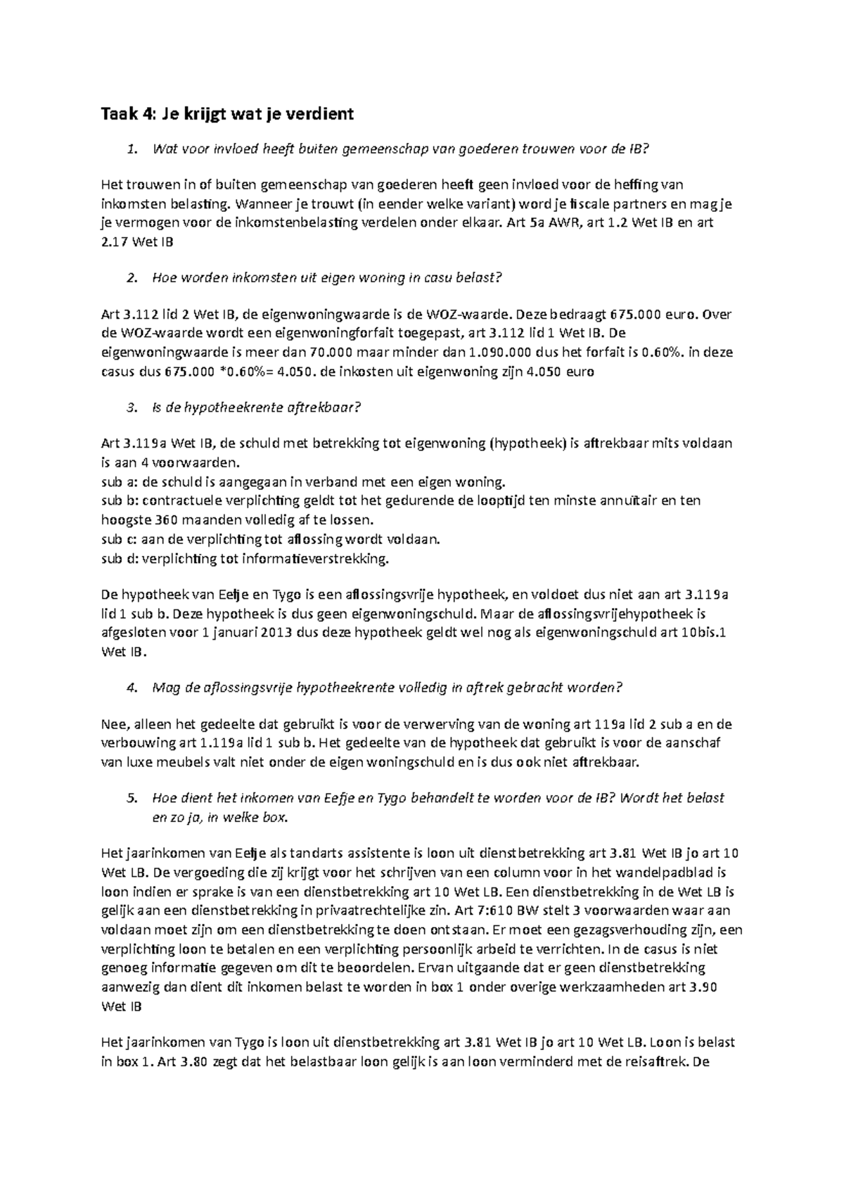 Taak 23 & 24: Belasting op Cryptovaluta en Aandelenwaarden in Box 3 -  Studeersnel