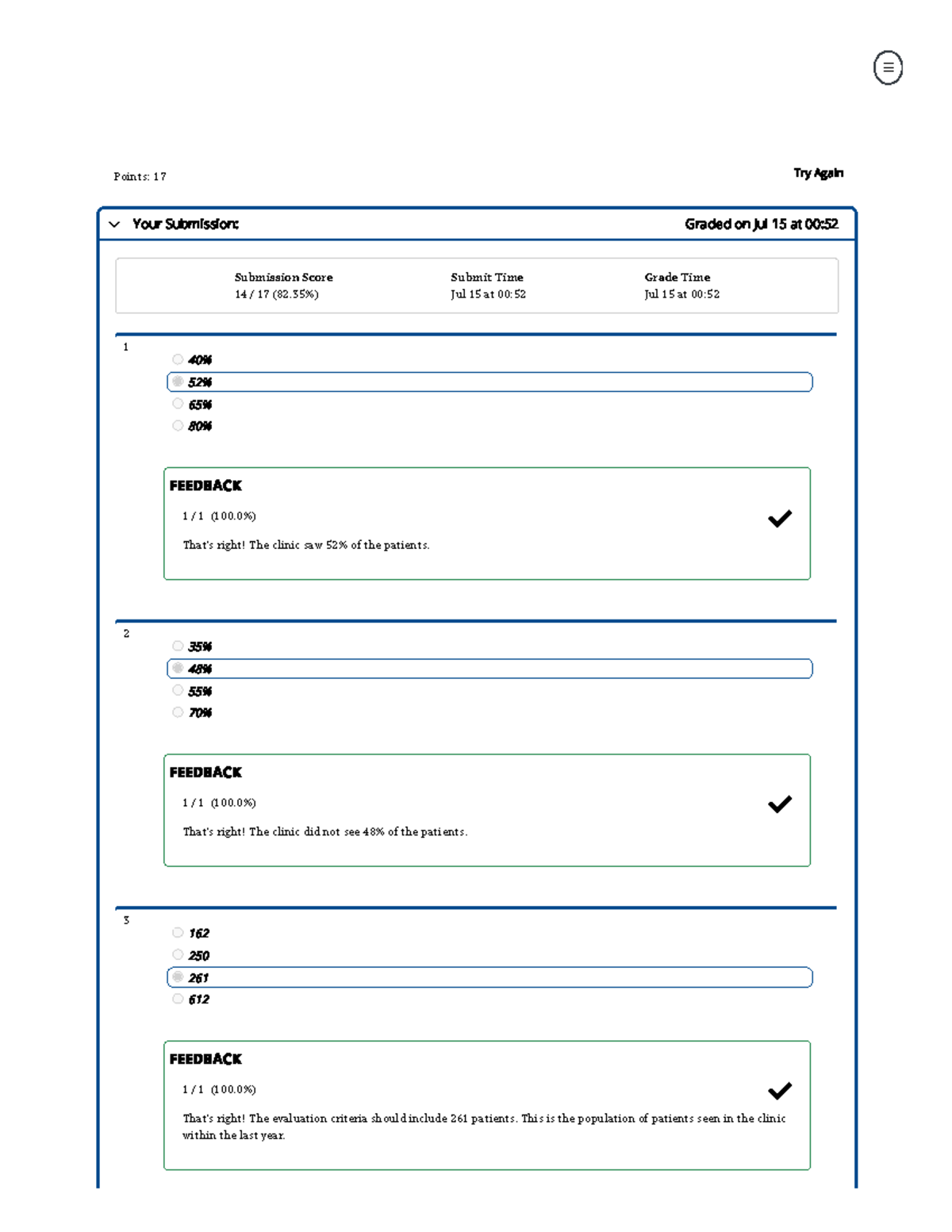 3 Lesson 1.4 Quiz: Implementing Clinical Decision Support - D255 EHR-Go ...