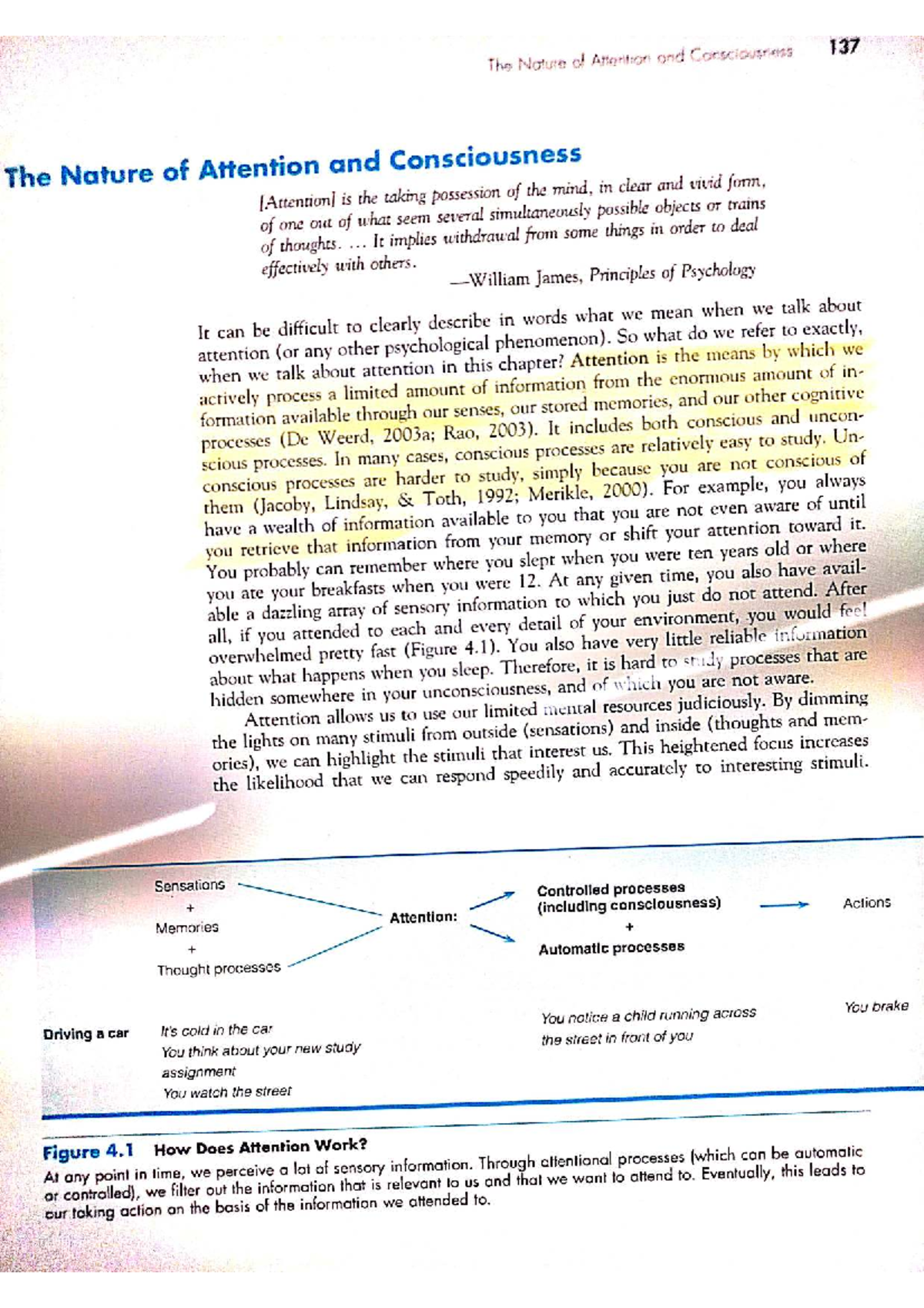 Attention and Consciousness: Understanding Cognitive Processes in ...