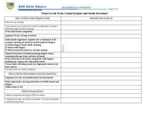 4 Lab Ticket: Rationales for Sterile Indwelling Catheter Insertion ...