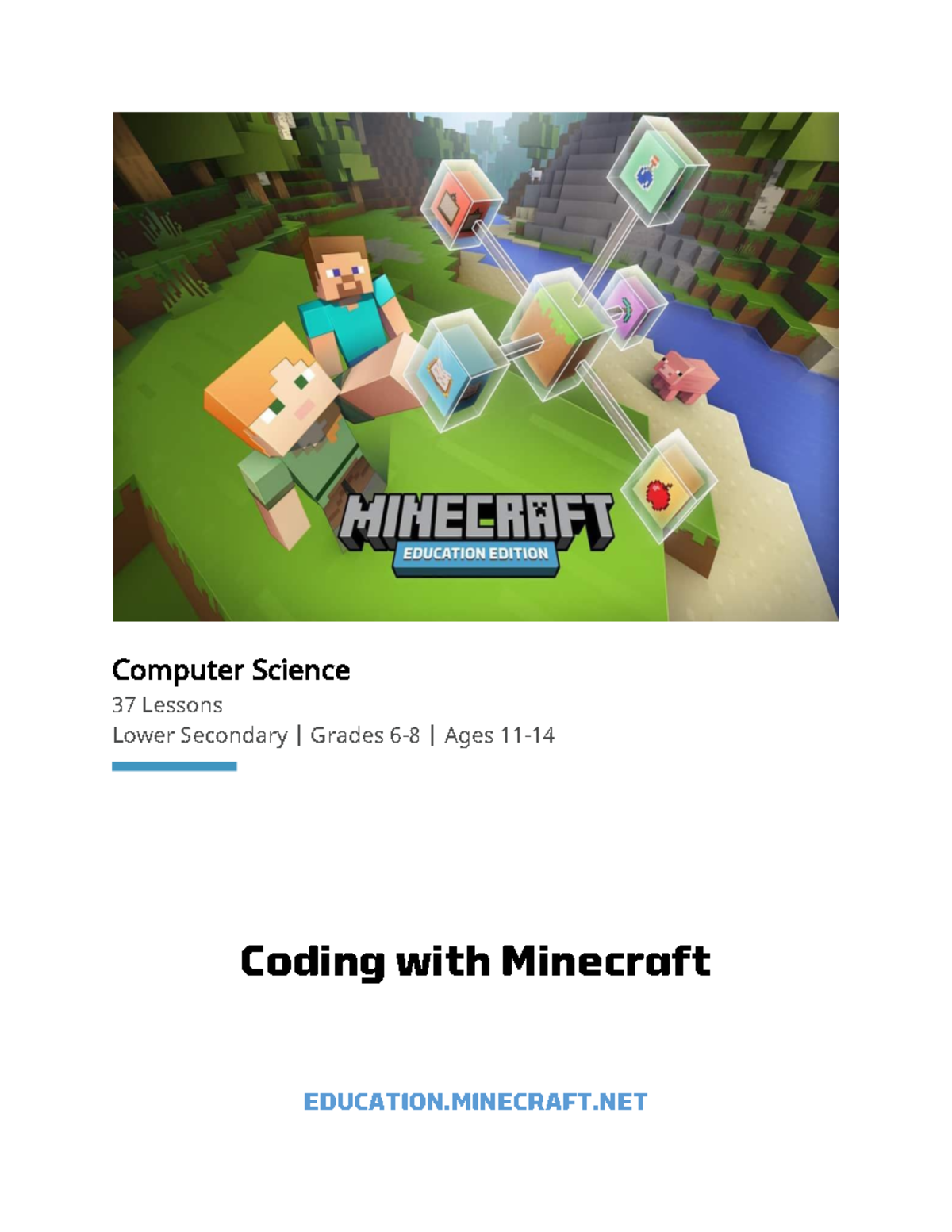 Computer Science 37: Coding with Minecraft Curriculum Overview for ...