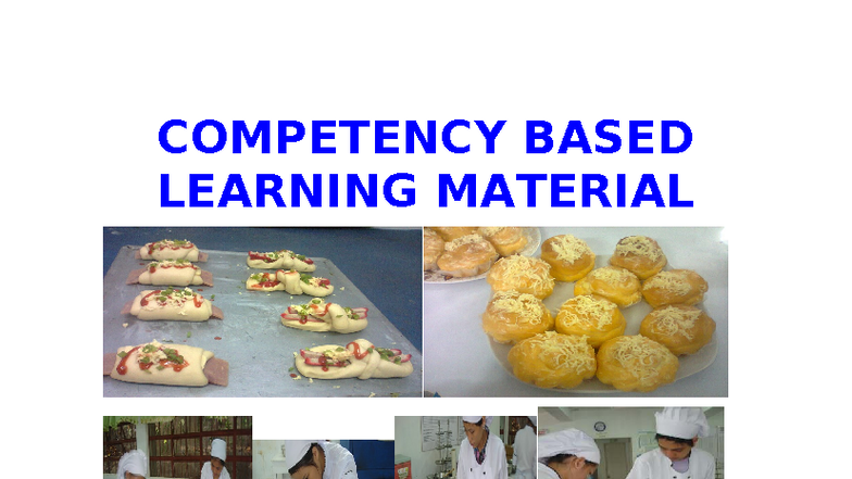 TESDA BNVTS Bread and Pastry Production NC II: Preparing Bakery ...