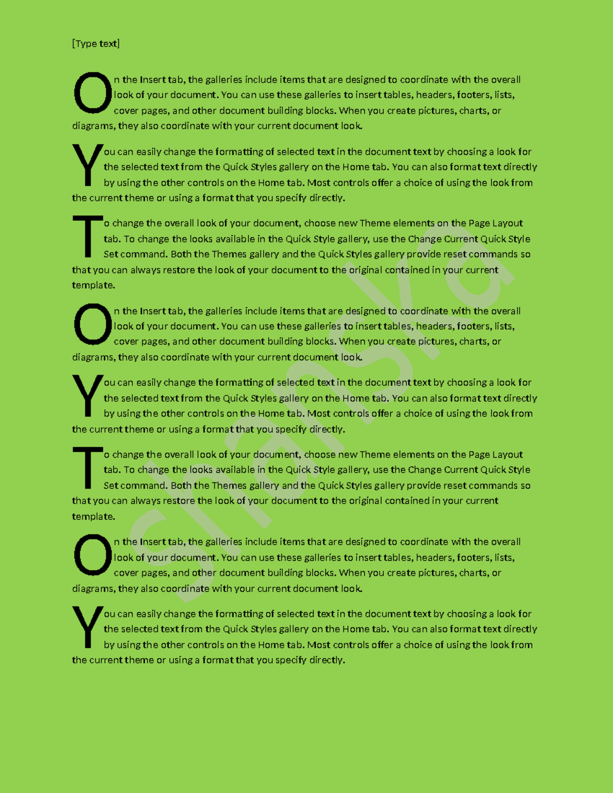O Y T O Y T O Y: Enhancing Document Design & Formatting Techniques ...