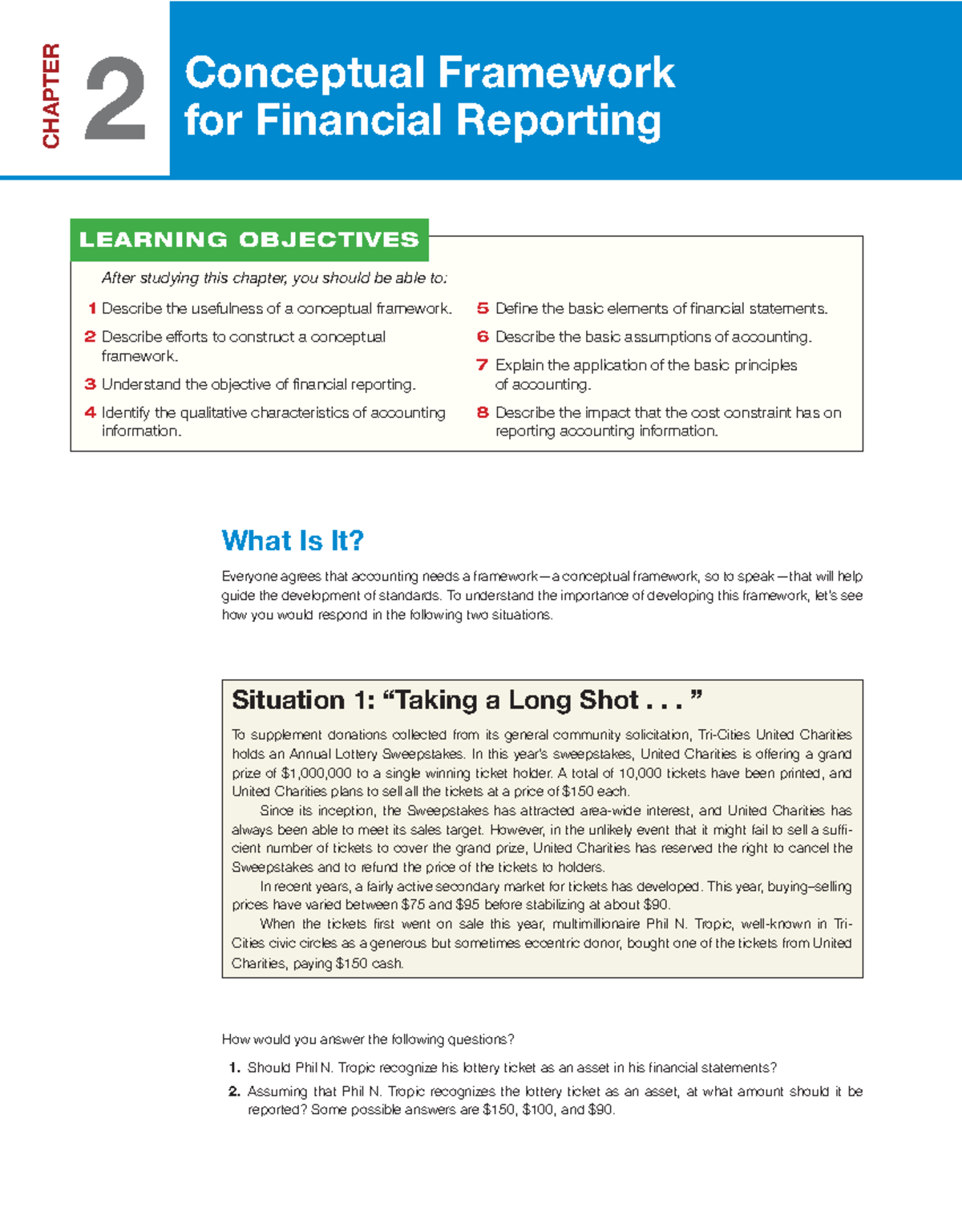 CHAPTER 2: Conceptual Framework for Financial Reporting - Key Insights ...