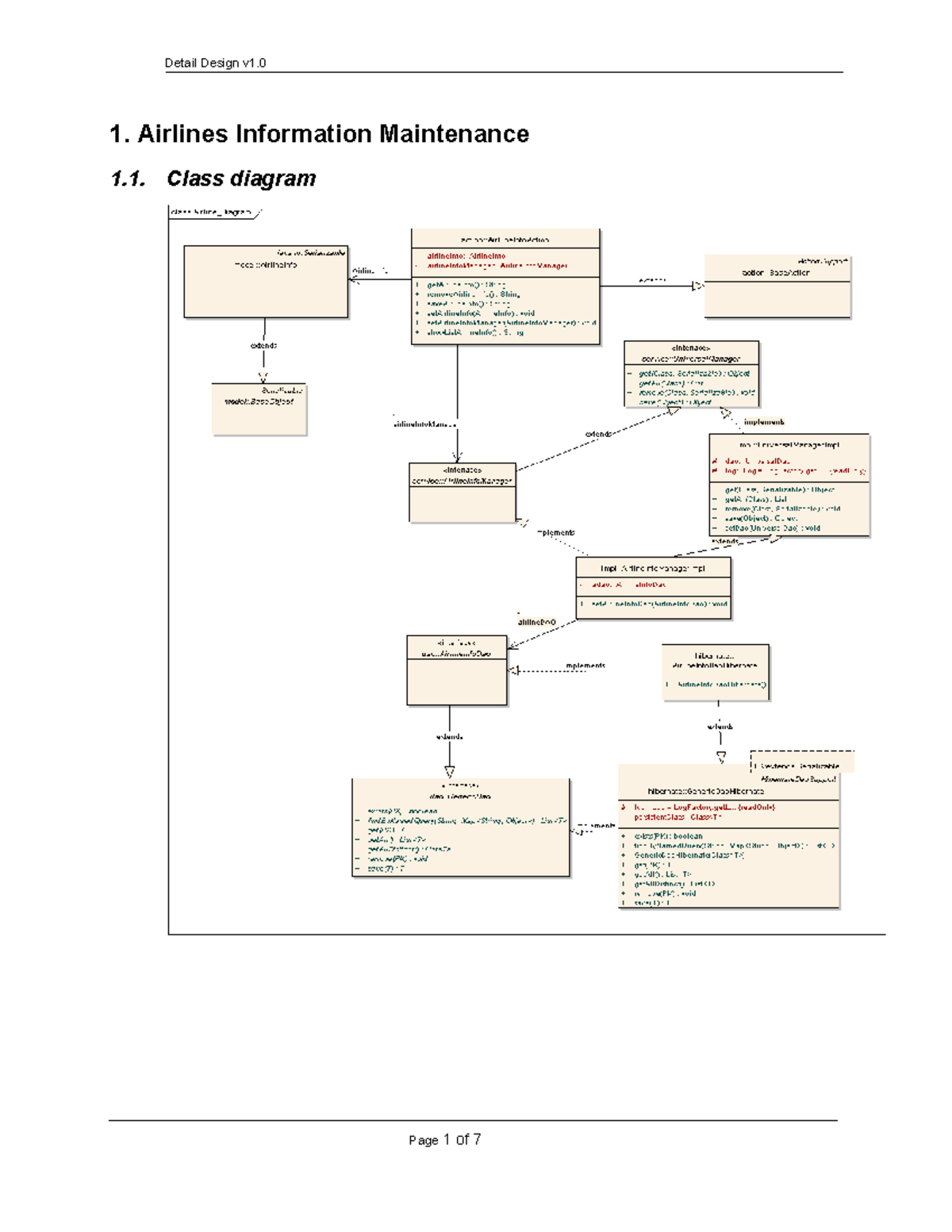 Day07 3 Software Detailed Design Document: Airlines Info Maintenance ...