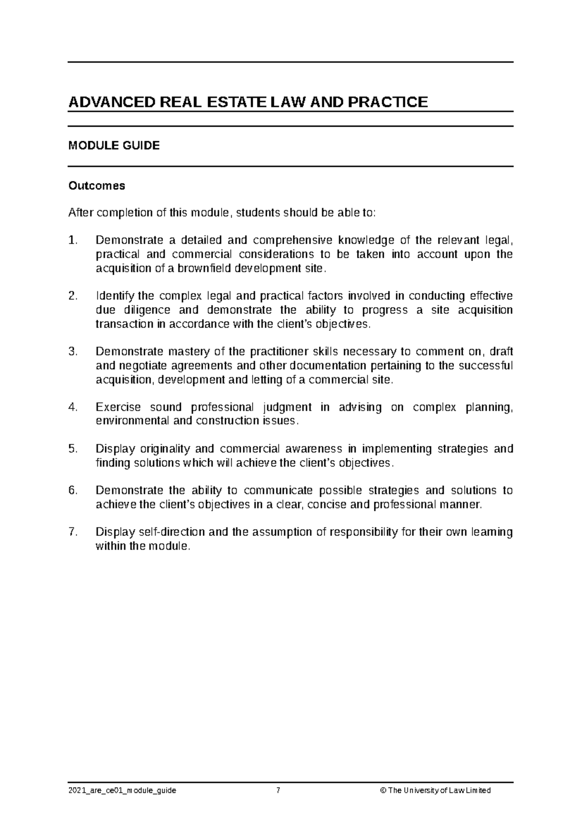 Real estate summary - notes - ADVANCED REAL ESTATE LAW AND PRACTICE ...