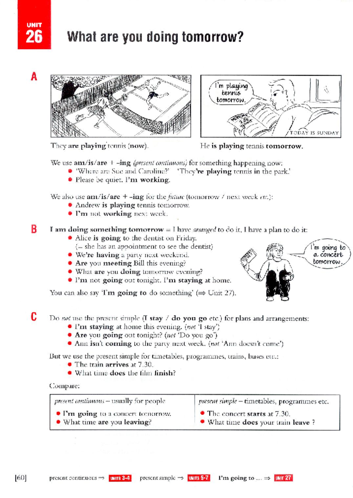 Future Tenses: Understanding Present Continuous and Simple (ENG 101 ...