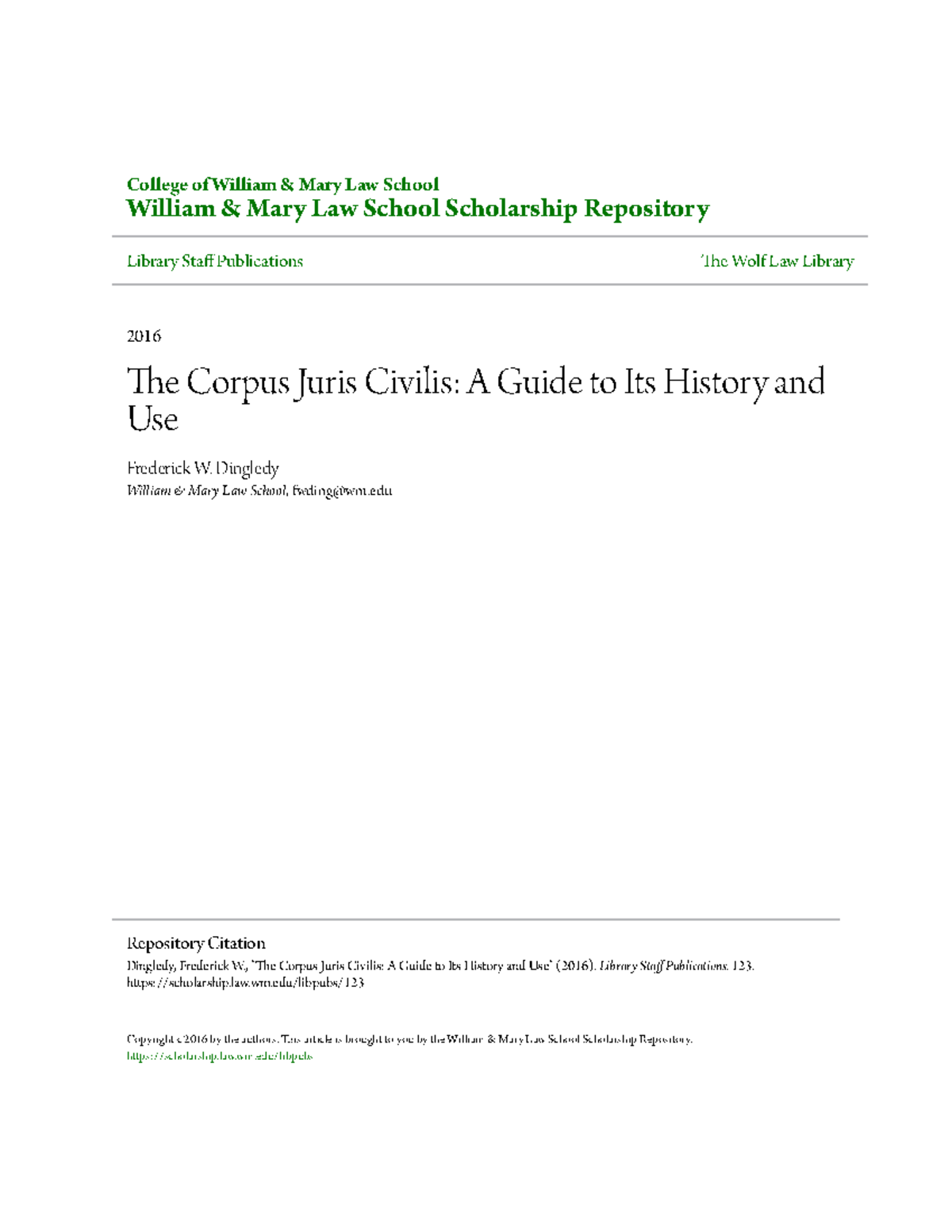 A Comprehensive Guide to the Corpus Juris Civilis: History ...