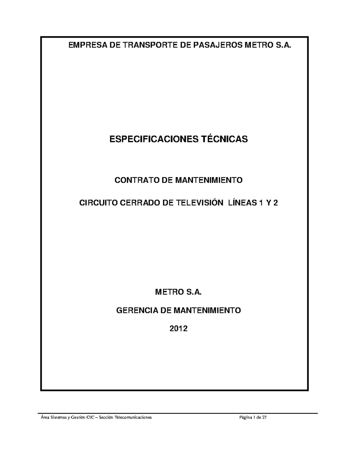 Especificaciones-Técnicas - EMPRESA DE TRANSPORTE DE PASAJEROS METRO S ...