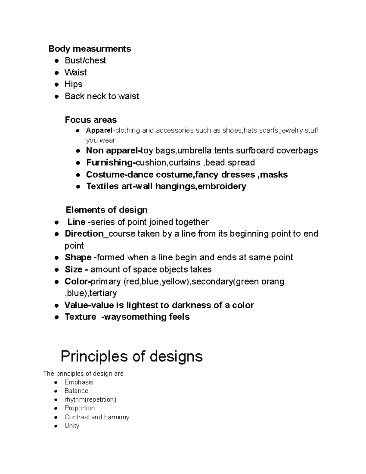 Textiles: Design Principles, Functional Requirements & Accessories ...